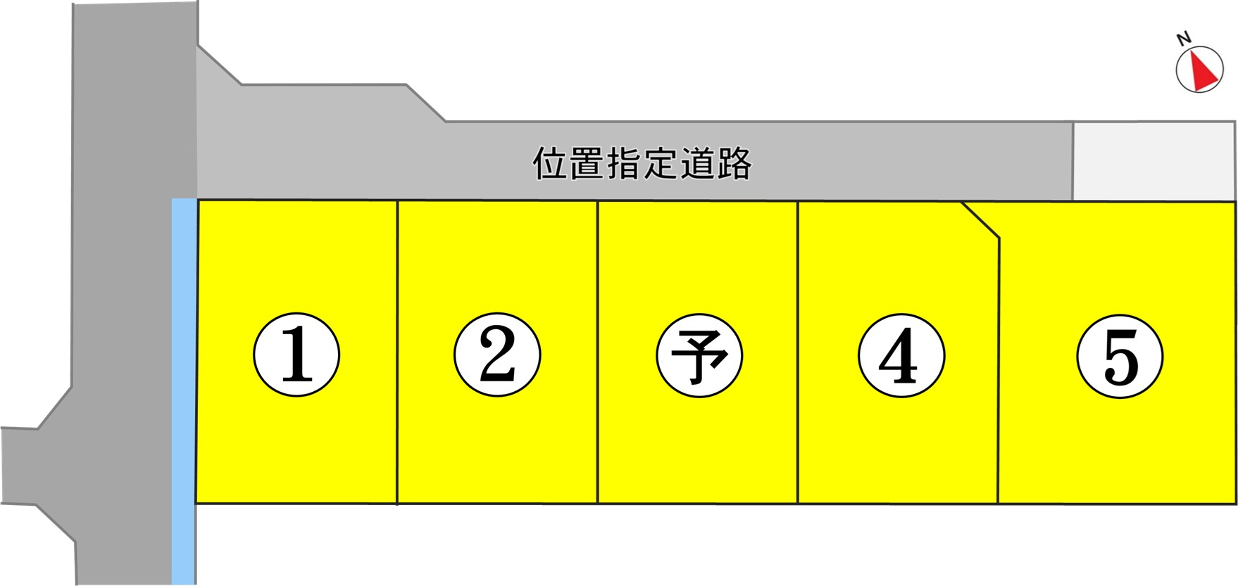 東邦ピュアコート城南２丁目　2号地（諏訪市城南）の区画図|11/24 10:41