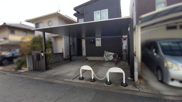 尼崎市塚口町　中古戸建の駐車場