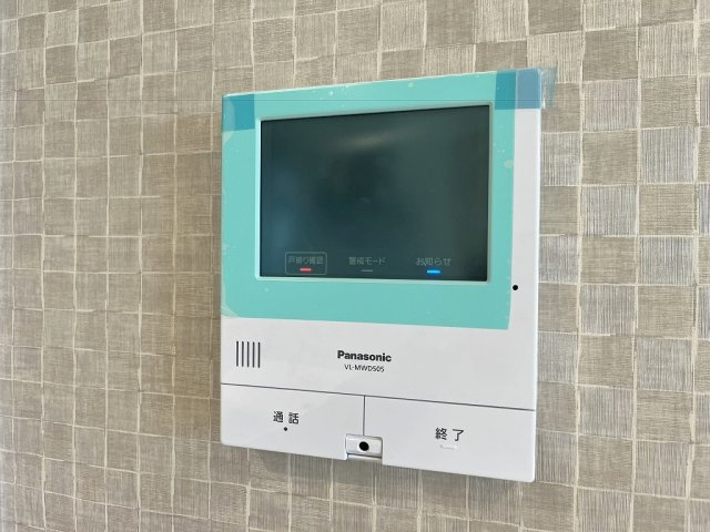 八潮市大瀬　新築戸建　全1棟の防犯設備|来客時にも安心なTVモニターホン