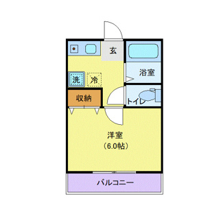 【間取り】 | 春日ホワイトコーポⅡ