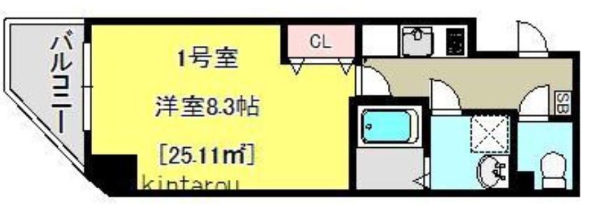 ヘリオドールの間取り