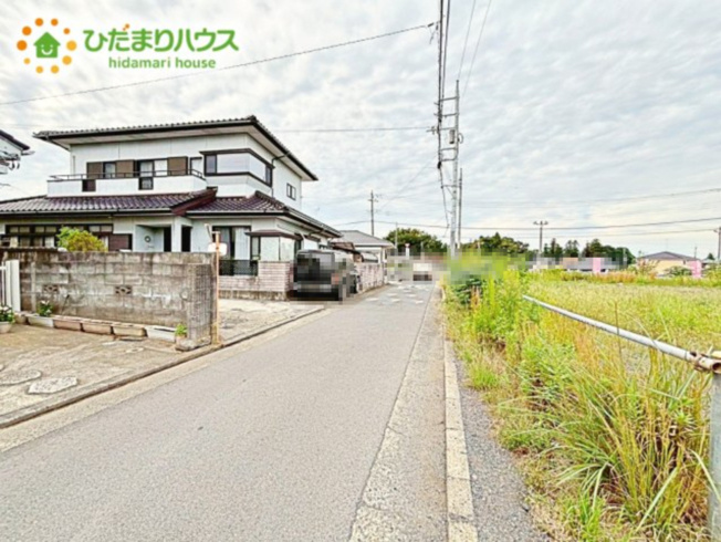 【前面道路含む現地写真】 | 水戸市渡里町第5　新築戸建　3号棟 | 落ち着いた住環境が魅力的です☆