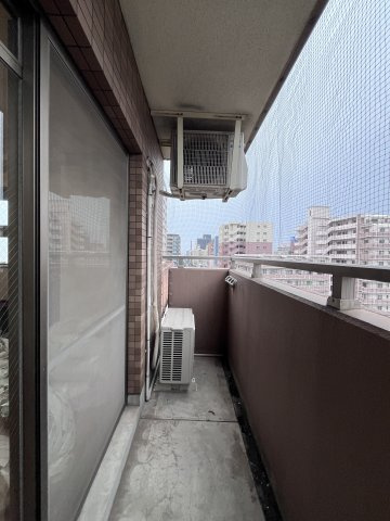 オルフェア我孫子Ⅲ番館のバルコニー