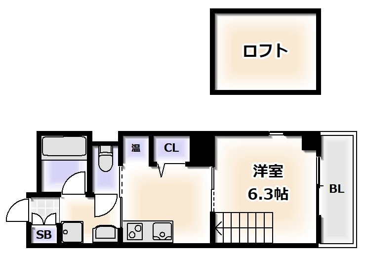 オルフェア我孫子Ⅲ番館の間取り
