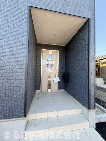 熊野第５　２号棟の玄関