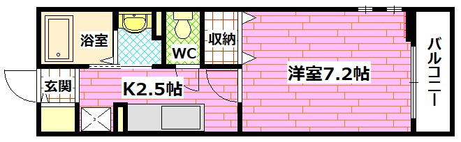 リベレ・アキタの間取り