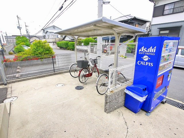 レオパレスナカノのその他共用部分|駐輪場完備