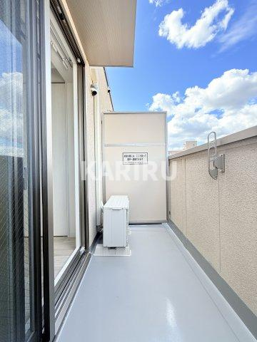 みおつくし京橋のバルコニー