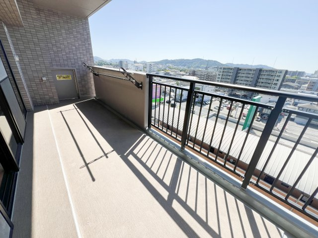 フォルツ南御座のバルコニー