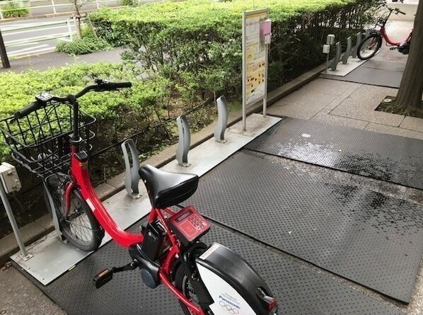 港区芝浦３丁目の賃貸マンションのその他|レンタサイクル