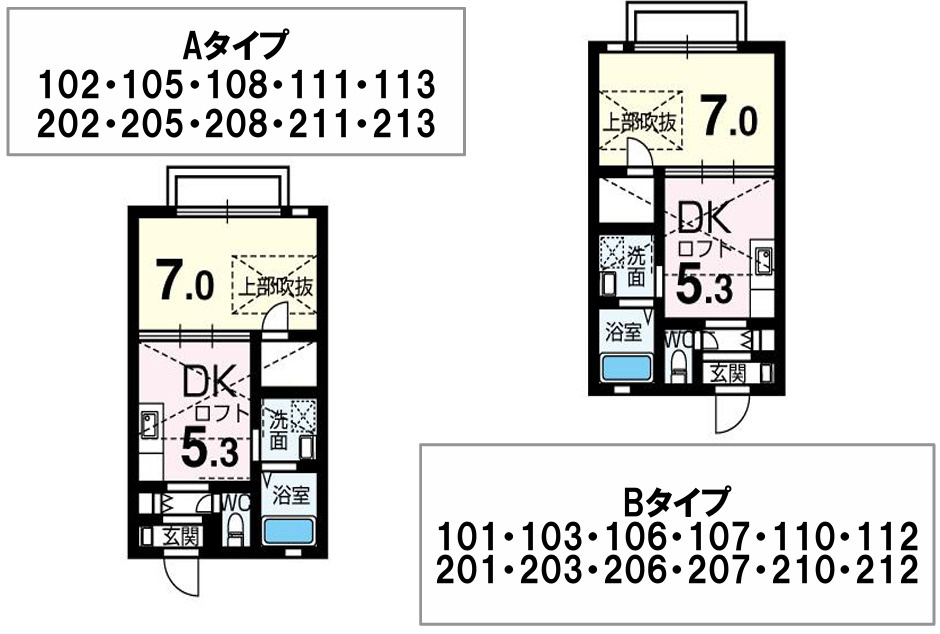 フォルスⅧ（８）の間取り