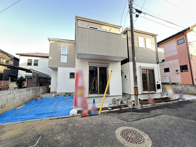 【外観】 | 志木市柏町1丁目　新築一戸建住宅　全2棟　(志木本店) | 現地（2026年1月）撮影／子育て世帯にも嬉しい、ゆとりの4LDK