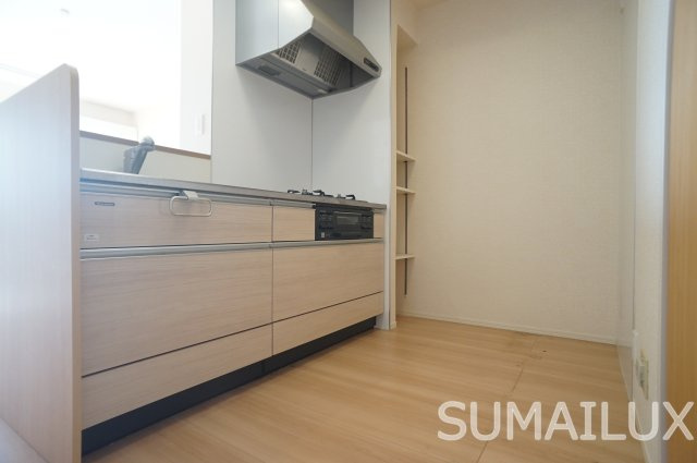 熊本市南区出仲間５丁目のアパートのキッチン