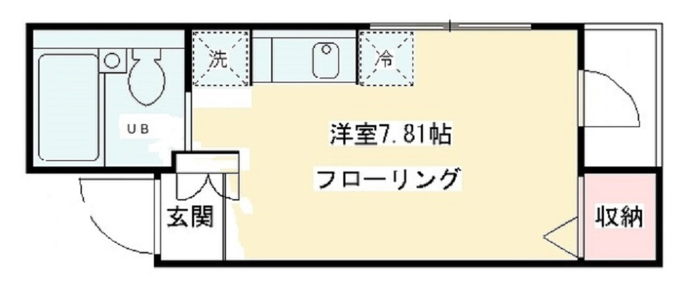 千鳥町ロッソコルサの間取り|間取り