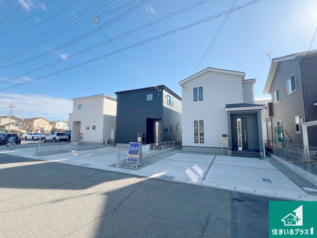 赤穂市板屋町　第2期　新築一戸建ての外観|お客様に長く安心して住んでいだだける事にこだわった家づくり！住んでからのアフターサービスにもしっかりと取り組んでいます！