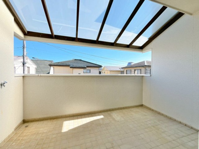 【バルコニー】 | 前橋市荒牧町　中古住宅