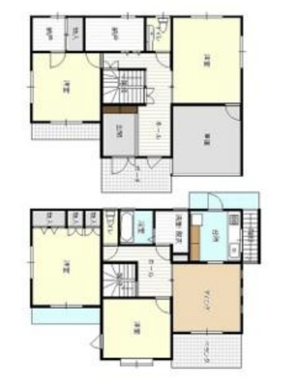 【間取り】 | 前橋市荒牧町　中古住宅