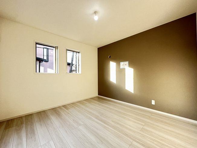 【洋室】 | 志木市柏町1丁目　新築一戸建住宅　全2棟　(志木本店) | 洋室5.25帖