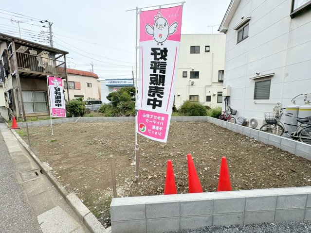 川越市神明町　建築条件なし売地　東武東上線『川越駅』バス10分　【川越小学区】の外観