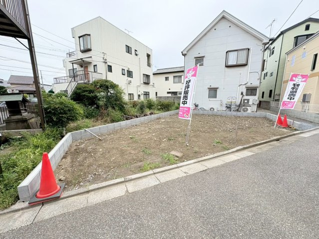 川越市神明町　建築条件なし売地　東武東上線『川越駅』バス10分　【川越小学区】の外観