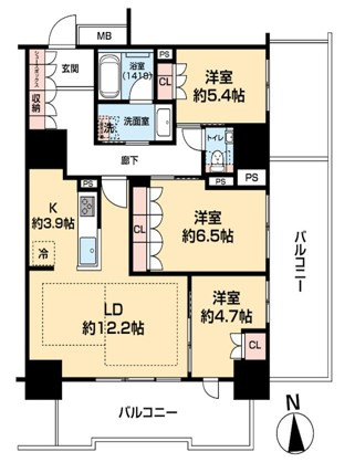 ザ・ハウス豊橋WESTの間取り
