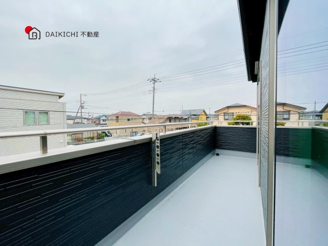 【バルコニー】 | 久喜市南7期　GRAFARE DESIGN　新築戸建　全2棟　2号棟