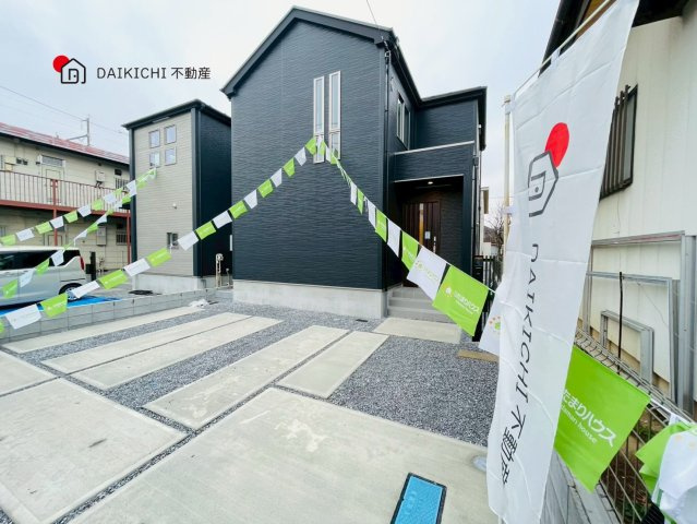 【外観】 | 久喜市南7期　GRAFARE DESIGN　新築戸建　全2棟　2号棟