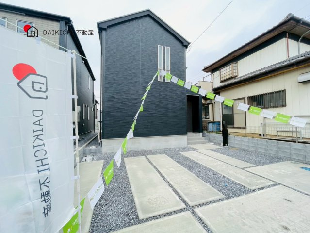 【外観】 | 久喜市南7期　GRAFARE DESIGN　新築戸建　全2棟　2号棟