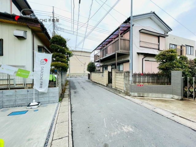 【前面道路含む現地写真】 | 久喜市南7期　GRAFARE DESIGN　新築戸建　全2棟　2号棟