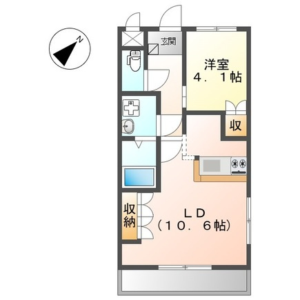 サンハイツの間取り