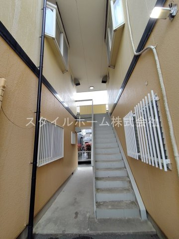 シティハイツ住吉Aのエントランス