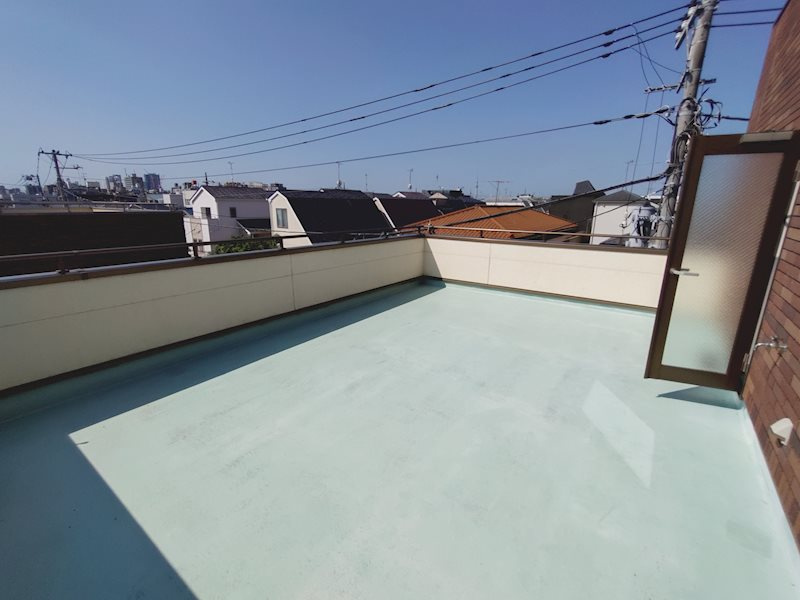 江戸川区北小岩８丁目戸建のバルコニー