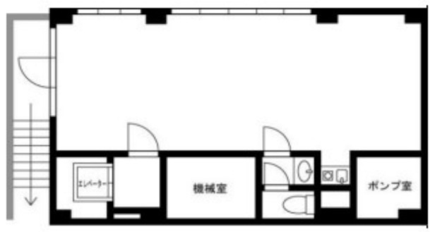 新宿中興ビルの間取り
