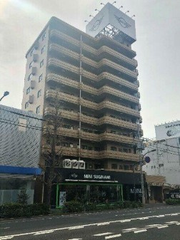 【外観】 | ドミール善福寺 | 鉄筋コンクリート造のがっちりとした建物。