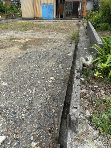 長岡市中之島　土地の外観