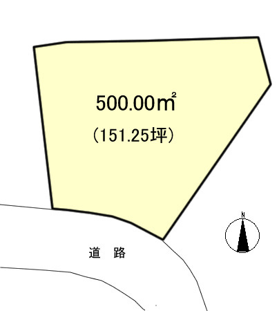 宇佐美みのりの村の土地図