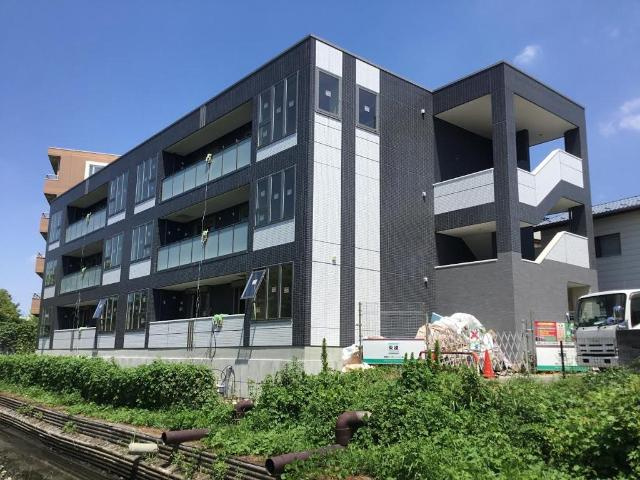 ｓｕｎｓｈｉｎｅ　ｒｅｓｉｄｅｎｃｅの外観|建築現場