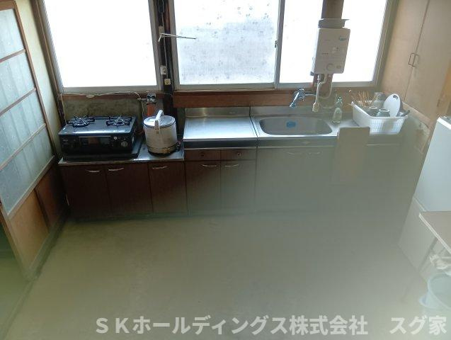 綾部市上八田町八重坂古民家のキッチン