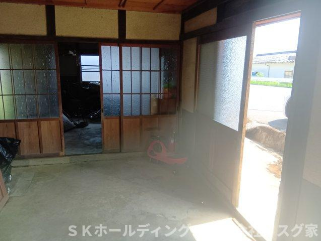 綾部市上八田町八重坂古民家の玄関