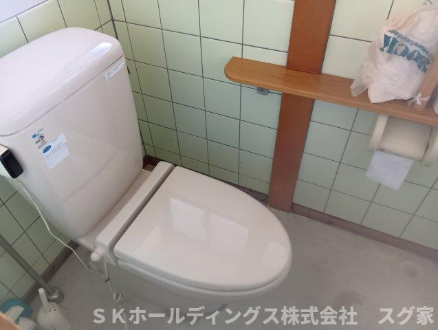 綾部市上八田町八重坂古民家のトイレ