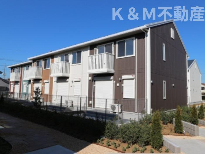 BLESS HOUSE柏西町Cの外観|きれいな外観です