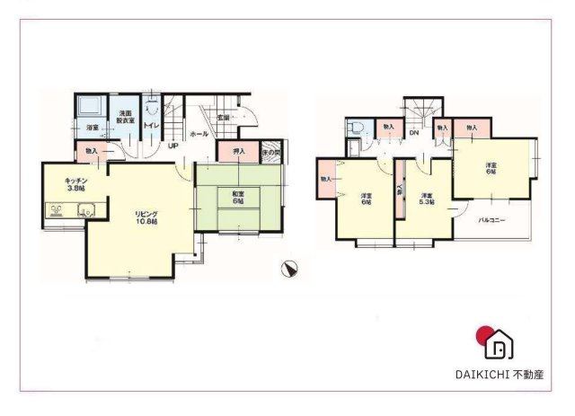 【間取り】 | 寄居町大字用土　中古戸建