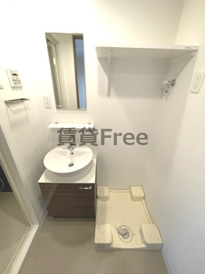 【洗面所】 | エスリード大阪CENTRAL AVENUE　仲介手数料無料