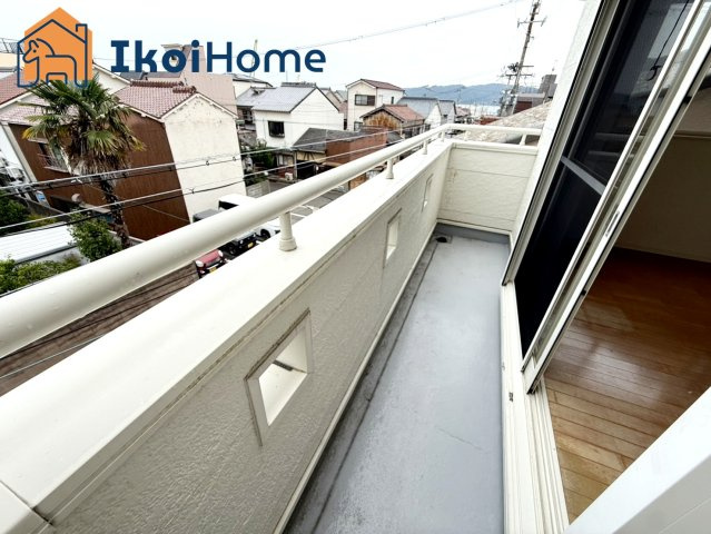 明石市岬町　中古戸建のバルコニー|【ホームページに現地動画掲載中】●年中無休：当日予約可●バルコニーは広さあり沢山洗濯物干していただけます！