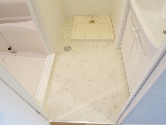 北小岩テラスの内装|脱衣スペースはこちらです。