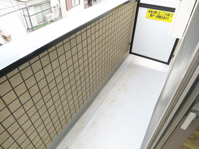 北小岩テラスのバルコニー|バルコニースペースです。