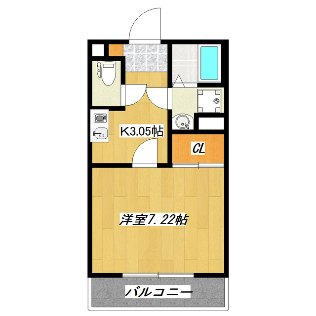 北小岩テラスの間取り|★江戸川駅徒歩５分☆独立洗面台完備！