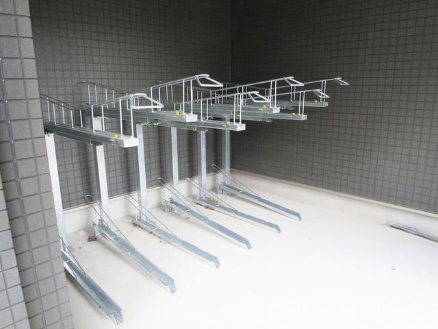 北小岩テラスのその他共用部分|駐輪スペースはこちらです。