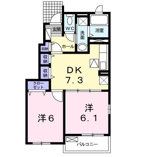 【間取り】 | ココメロ　Ｖ
