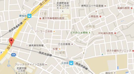 マイプラン新桜台の地図|物件地図
